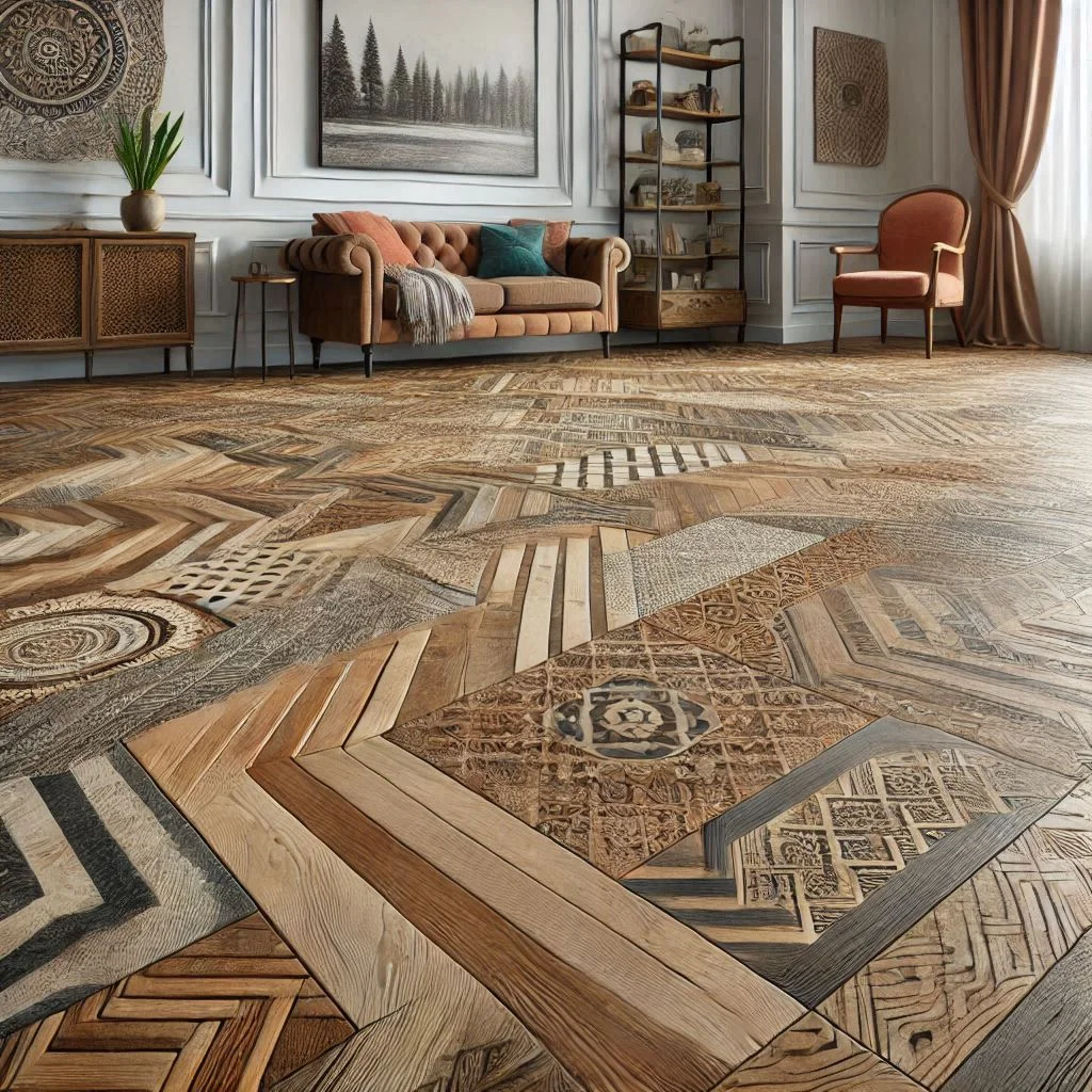 herringbone flooring