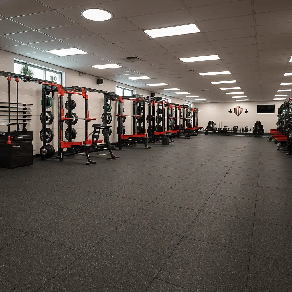 Commercial Rubber flooring