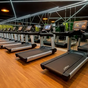 Commercial Vinyl Flooring in Gym
