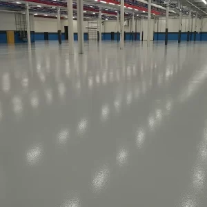 Epoxy Painting in Industrial Floor