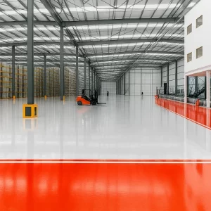 Epoxy Painting in Warehouse
