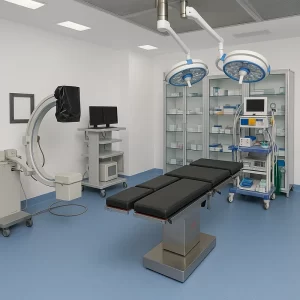Hospital Vinyl Flooring in Operation Theater