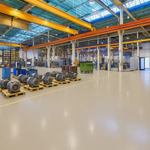 Industrial Epoxy Flooring in Factories