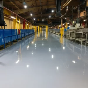 Industrial Epoxy Flooring in Factories