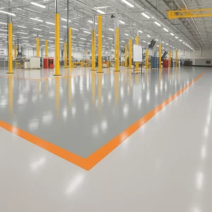 Industrial Epoxy Flooring in Storage