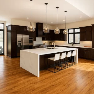 Linoleum Flooring in Kitchen