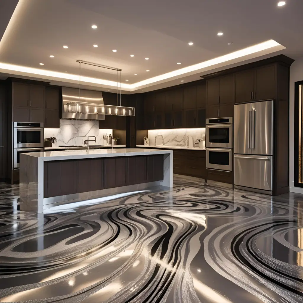 Metallic Epoxy Coating