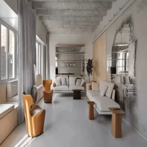 Micro Cement Flooring in Residential