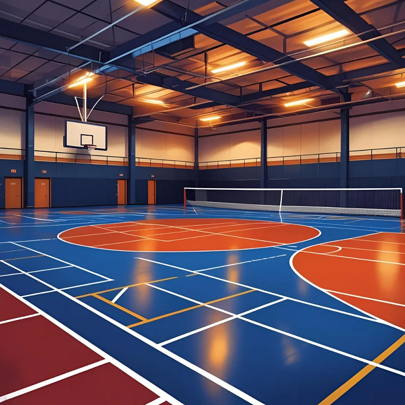 Portable Sports Vinyl Flooring