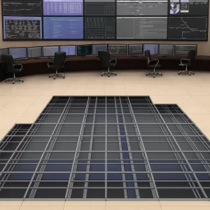 Raised Flooring in Control Room