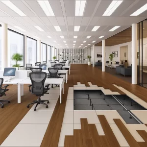 Raised Flooring in Offices