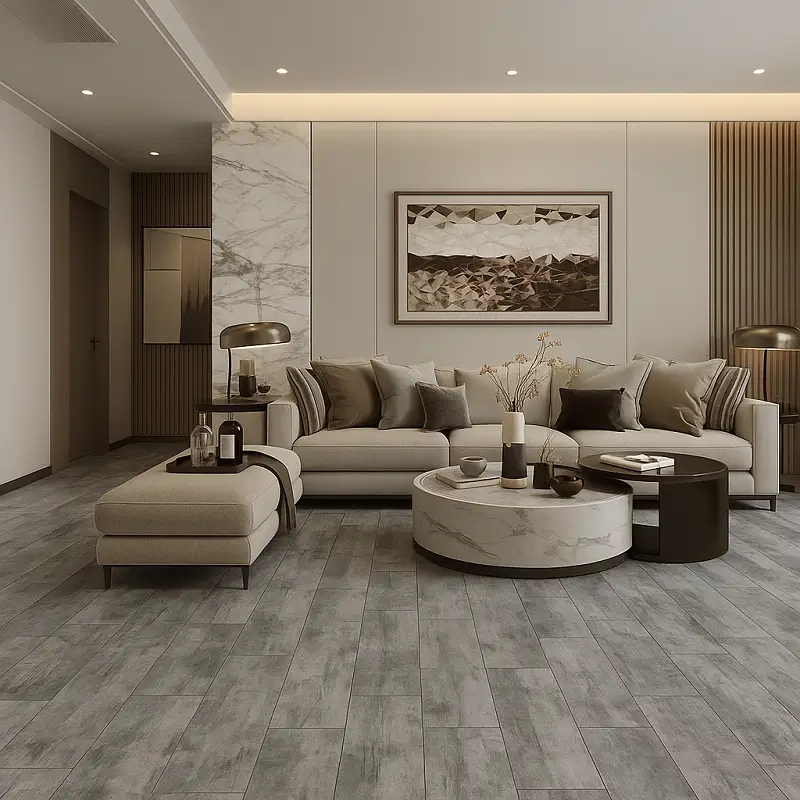 Rigid Core Vinyl Tiles