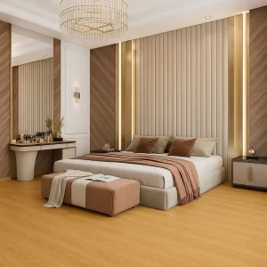Spc Flooring in Bedroom