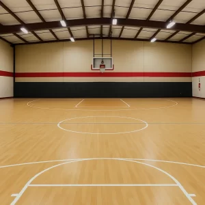 Sports Vinyl Flooring in Basketball
