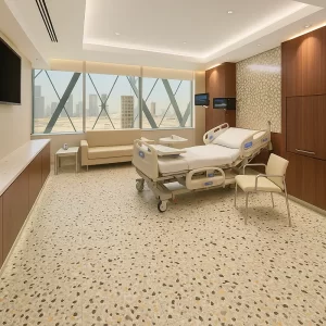 Terrazzo Flooring in Hospital