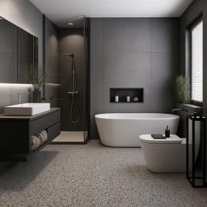 Terrazzo Tiles in Bathroom