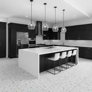 Terrazzo Tiles in Kitchen