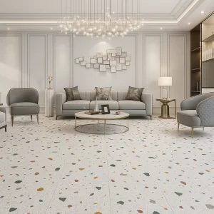 Terrazzo Tiles in Living Room