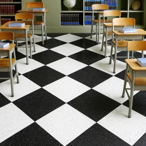 VCT Tiles in Class Room