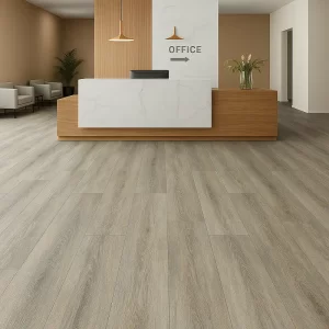Vinyl Flooring in Reception Area