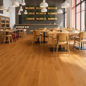 Vinyl Tiles in Restaurant