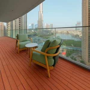 WPC Flooring in Balcony