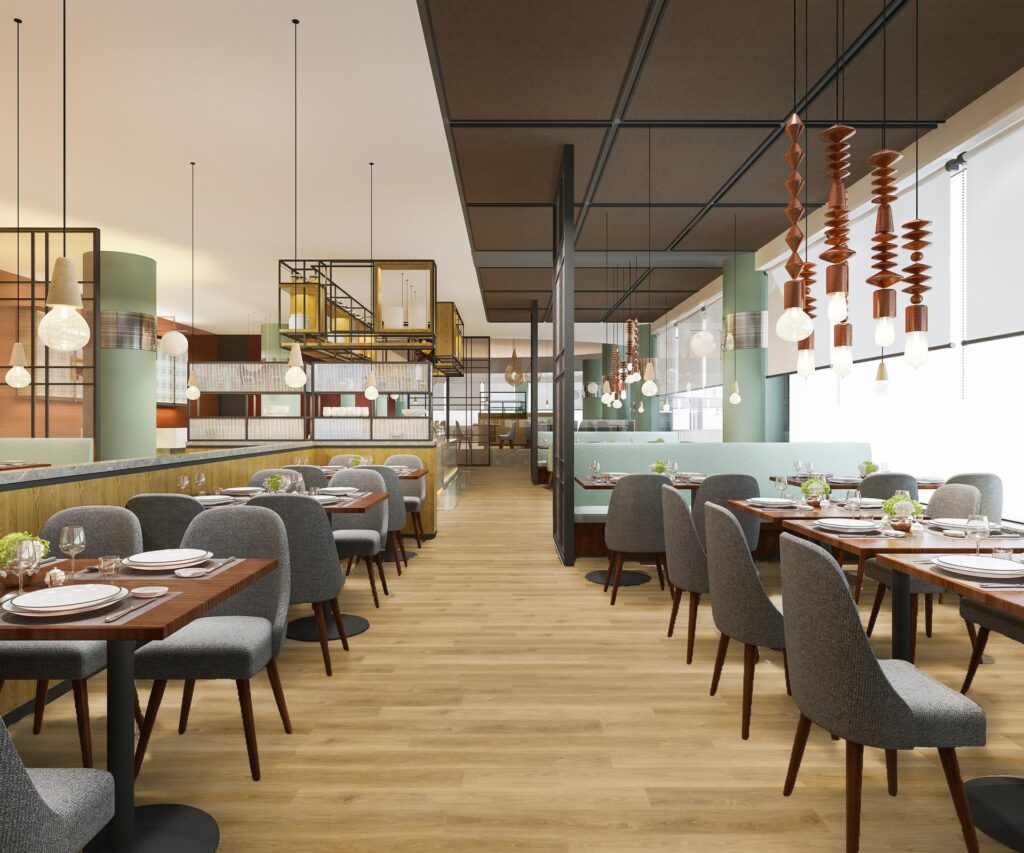 Vinyl Flooring for Dubai Restaurants and Cafés