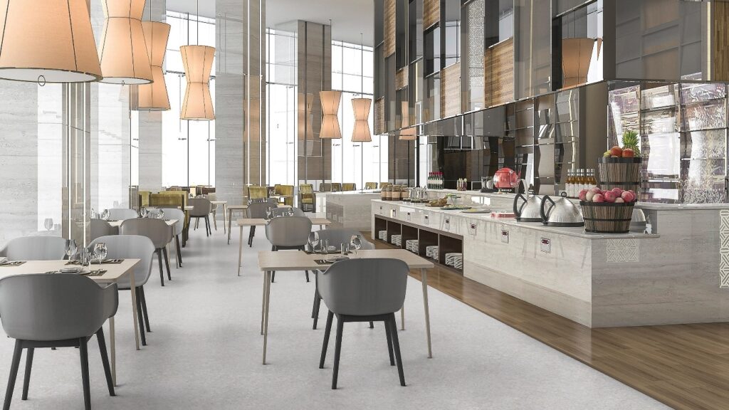 Vinyl Flooring for Dubai Restaurants and Cafés