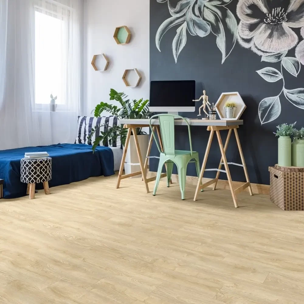 Beige Vinyl Flooring
