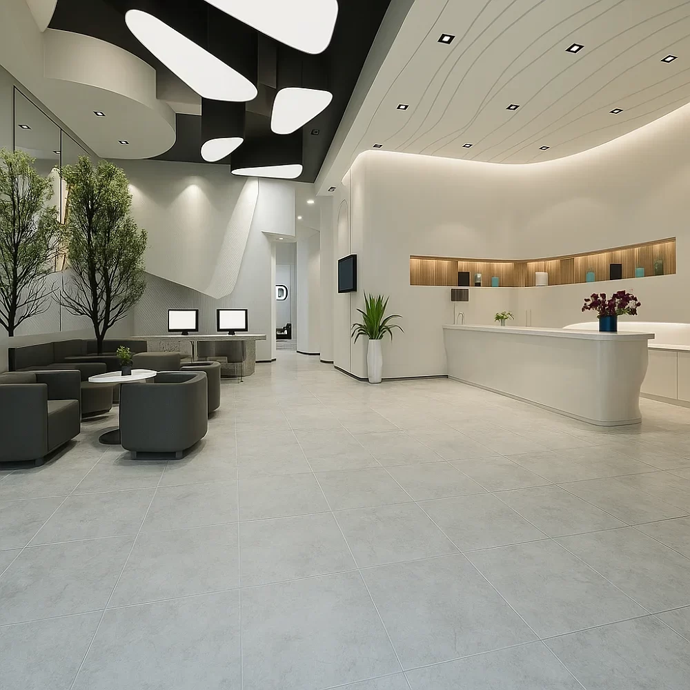Commercial Porcelain Flooring
