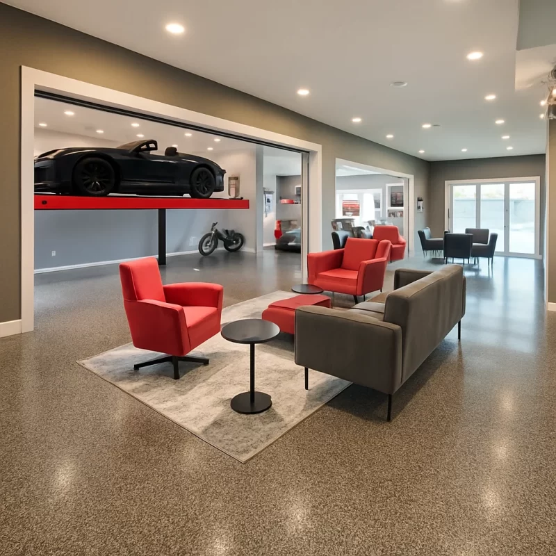 Epoxy Garage Flooring [Commercial]