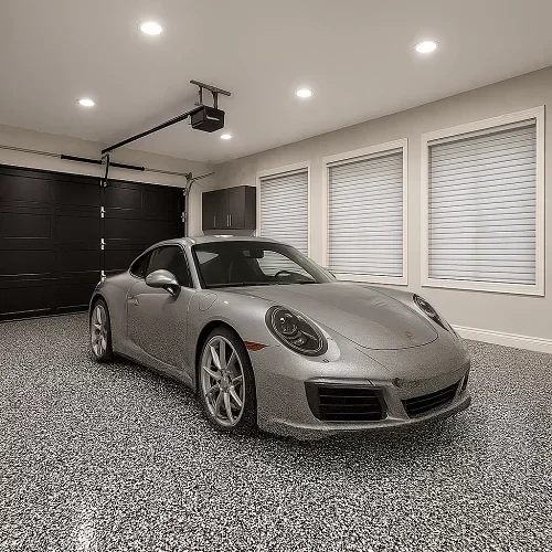 Epoxy Garage Flooring [Epoxy Flake Flooring]