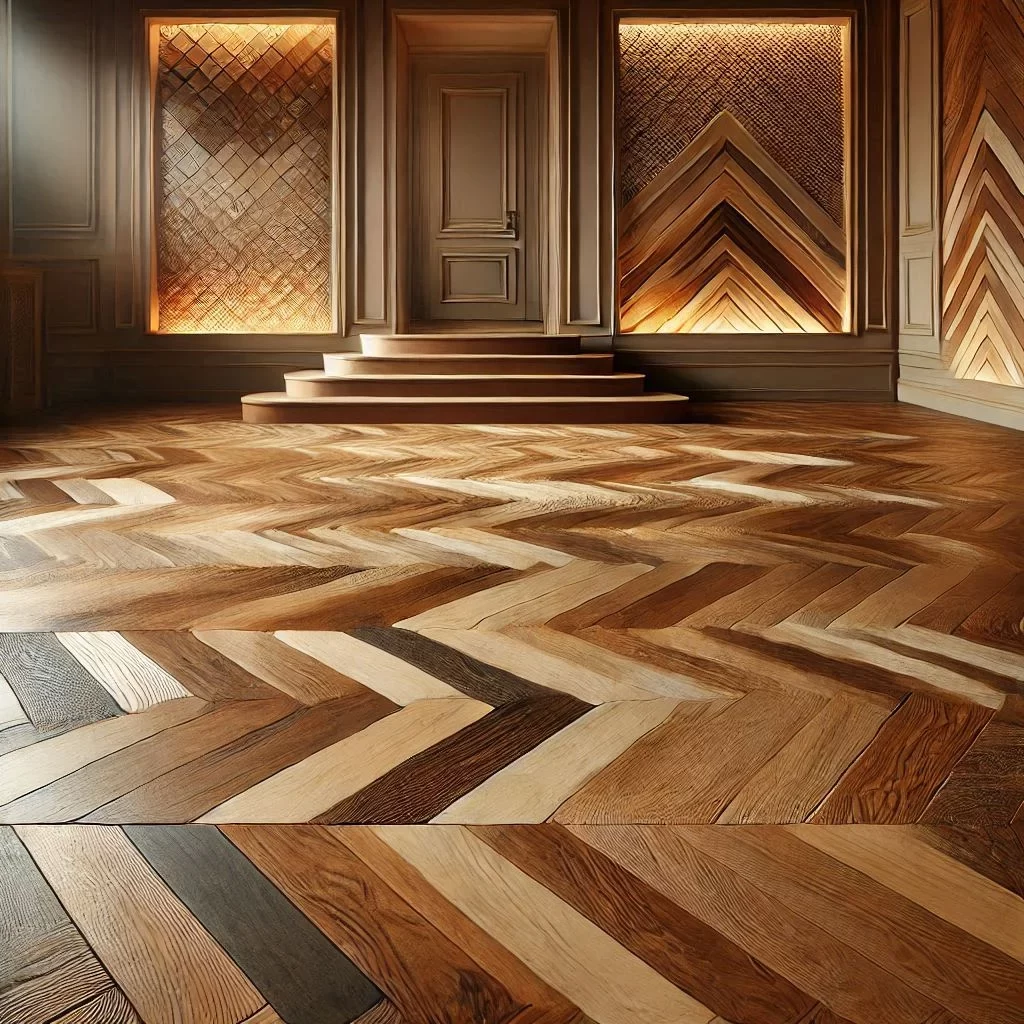 herringbone flooring