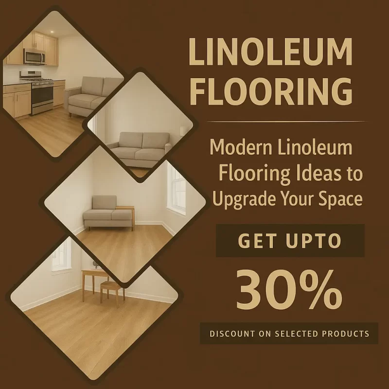 Linoleum flooring
