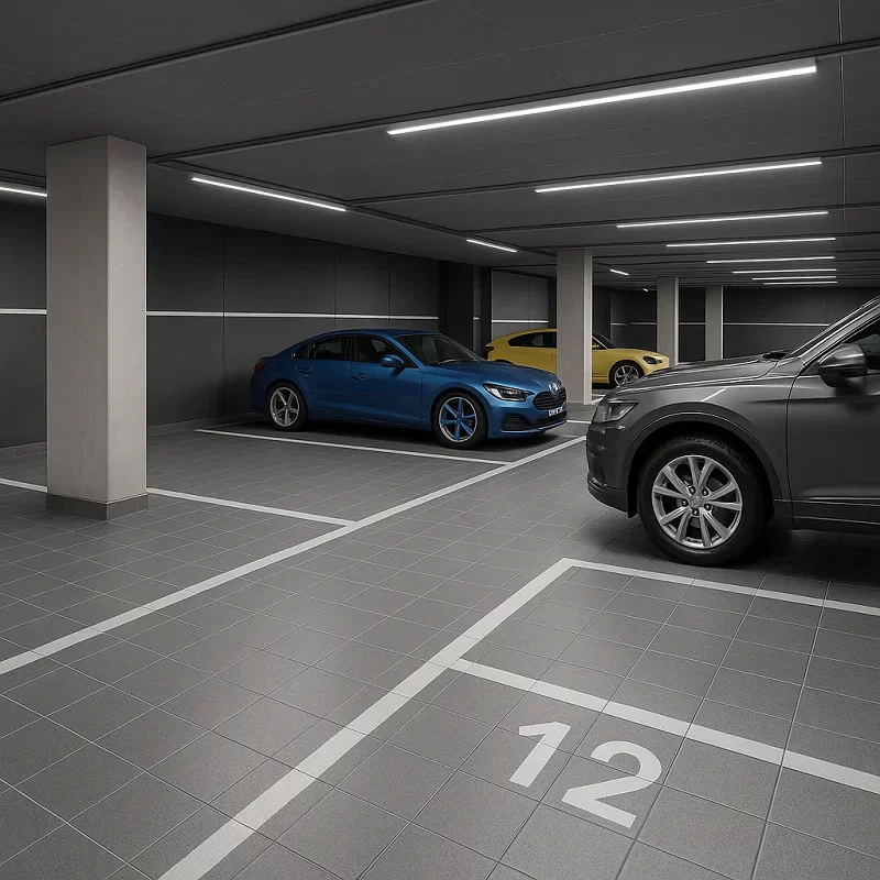 Parking Flooring [Anti-Skid Parking Tiles}