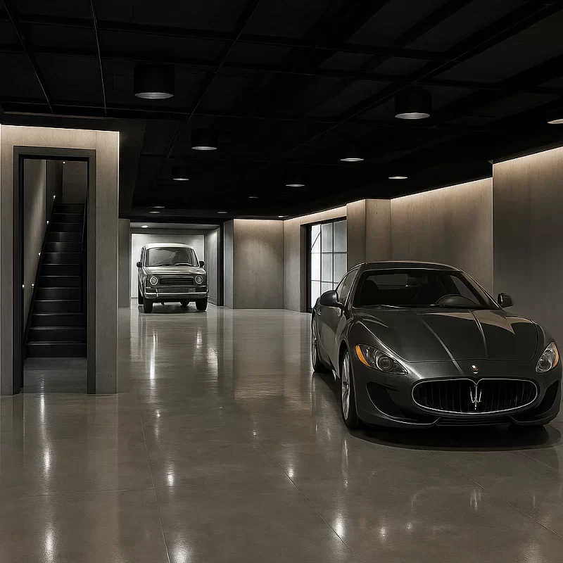 Parking Flooring [Concrete Polishing}
