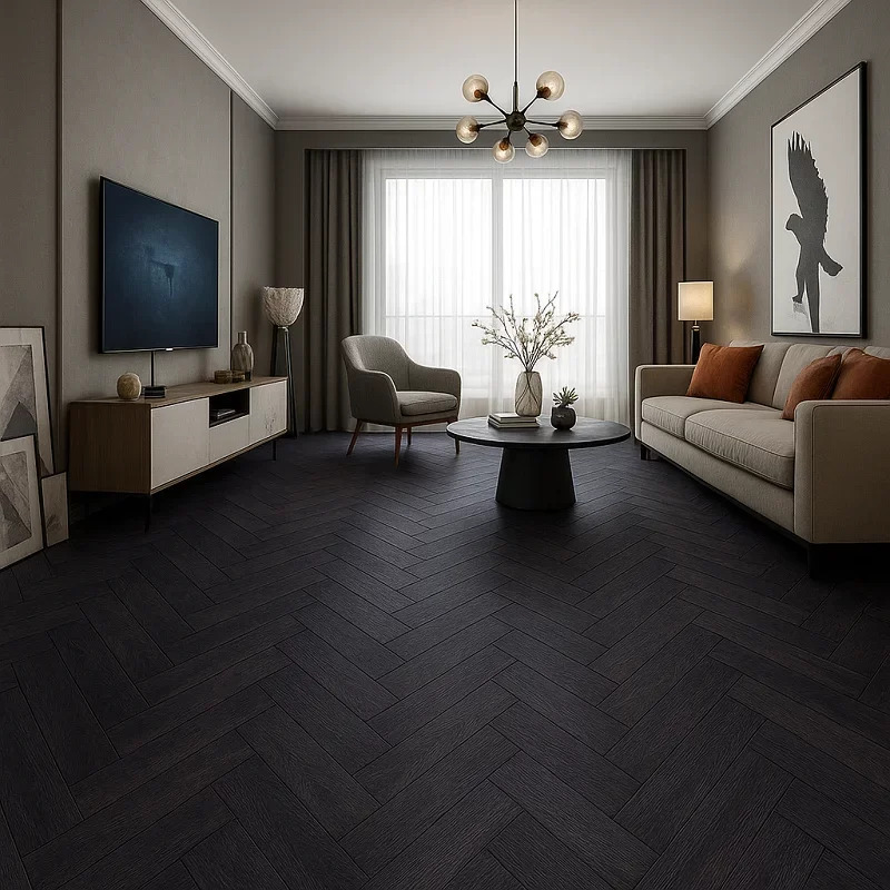 Residential Herringbone Flooring
