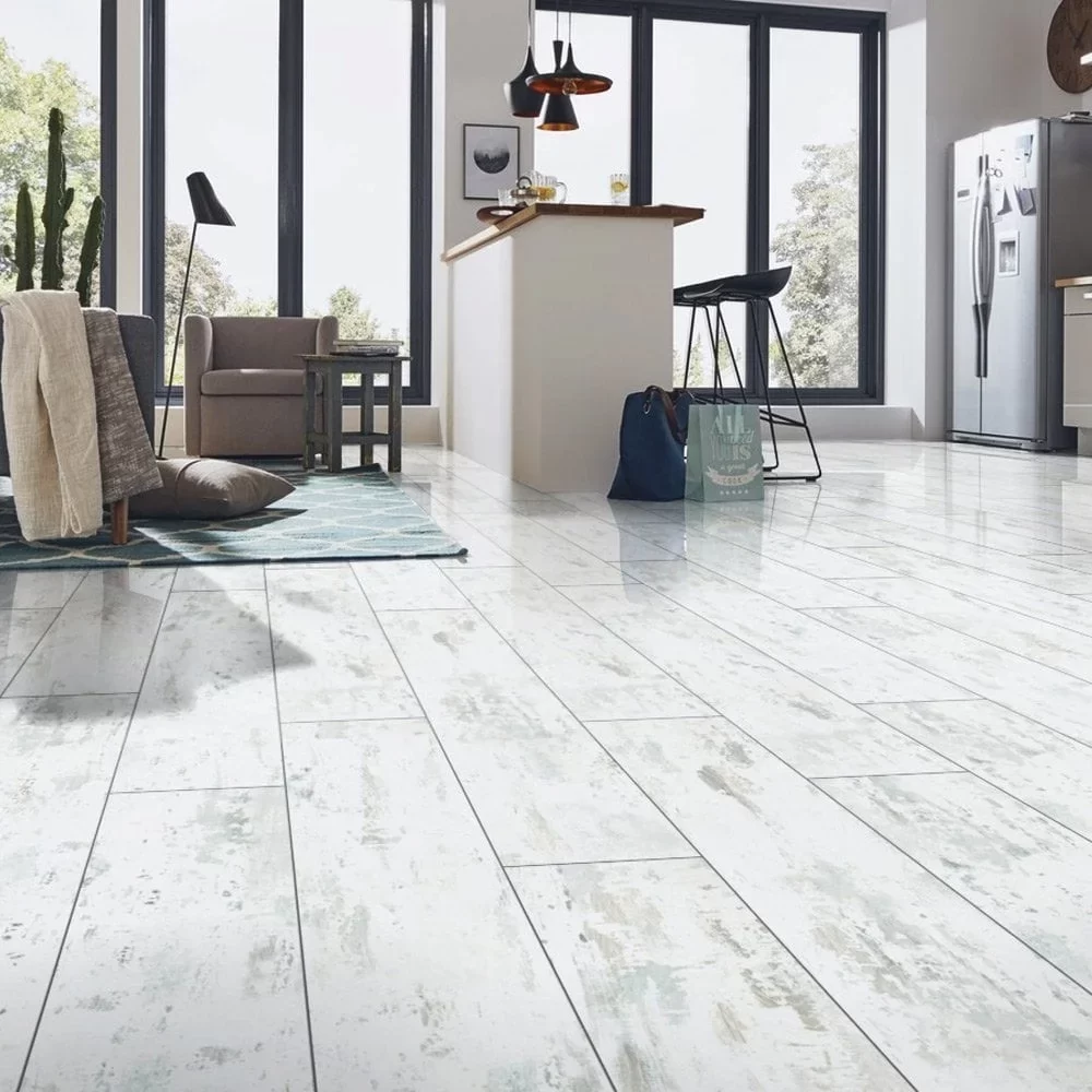 White Wood Flooring