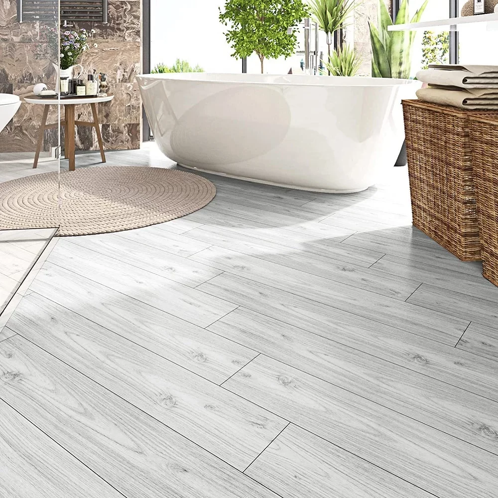 White Wood Flooring S4
