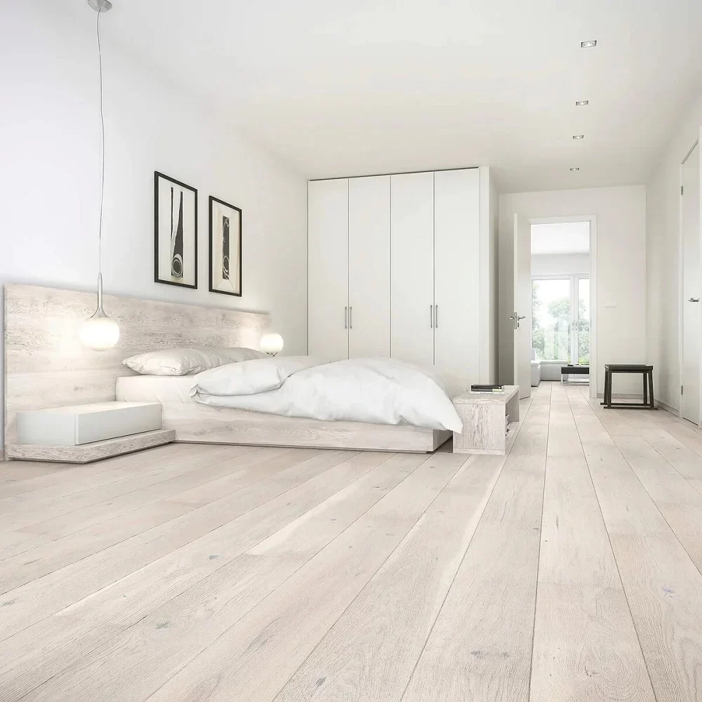 White Wood Flooring